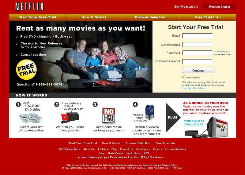 2009 Netflix 2009 Netflix